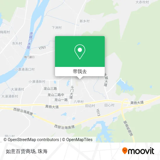 如意百货商场地图