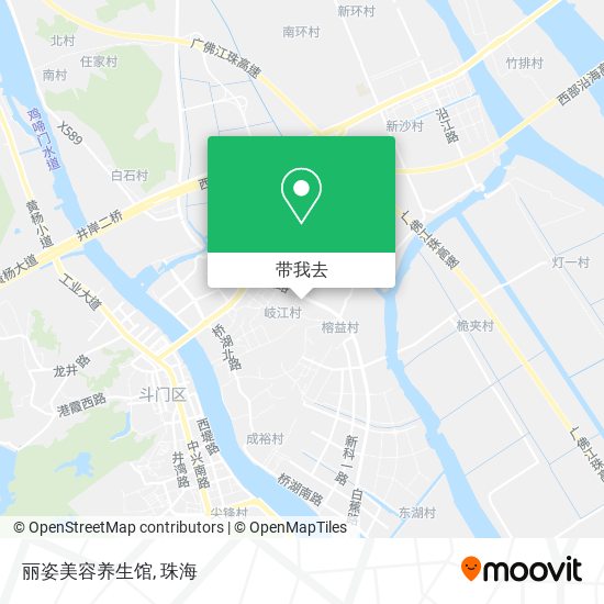 丽姿美容养生馆地图