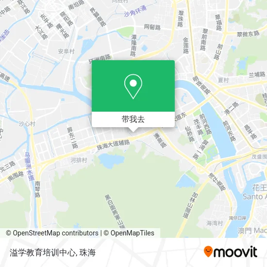 溢学教育培训中心地图