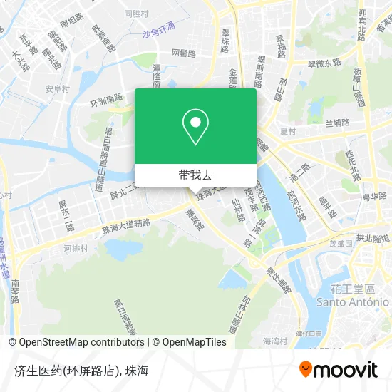 济生医药(环屏路店)地图