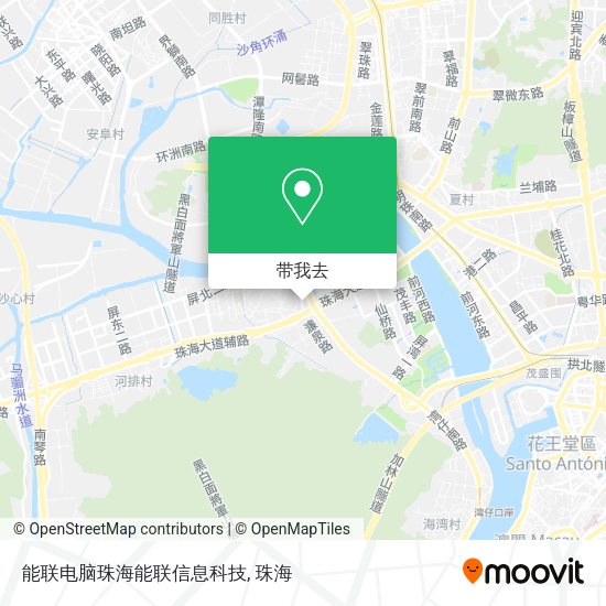 能联电脑珠海能联信息科技地图