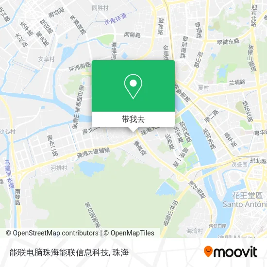 能联电脑珠海能联信息科技地图