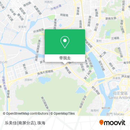 乐美佳(南屏分店)地图