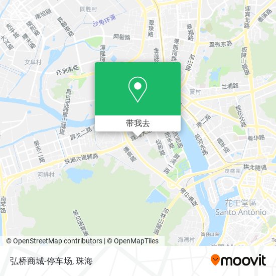 弘桥商城-停车场地图