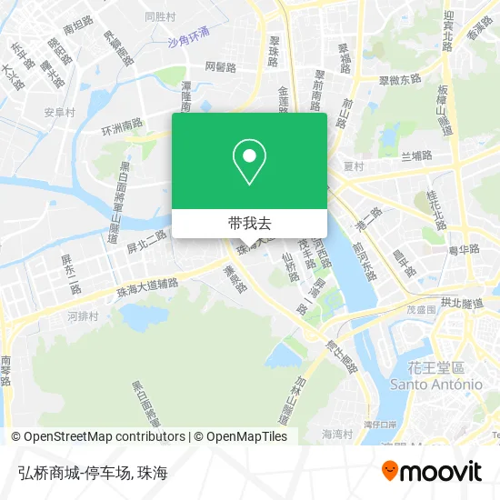 弘桥商城-停车场地图