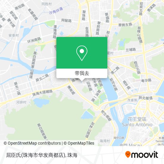 屈臣氏(珠海市华发商都店)地图