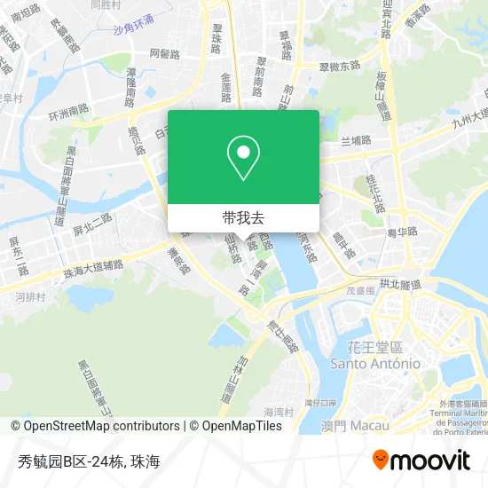 秀毓园B区-24栋地图