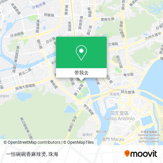 一恒碗碗香麻辣烫地图