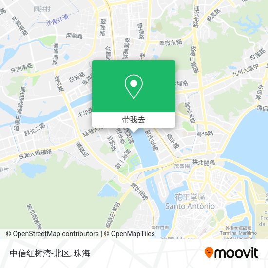 中信红树湾-北区地图