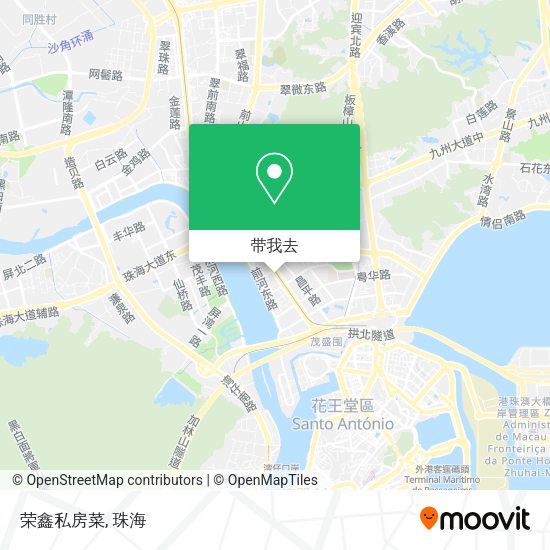 荣鑫私房菜地图