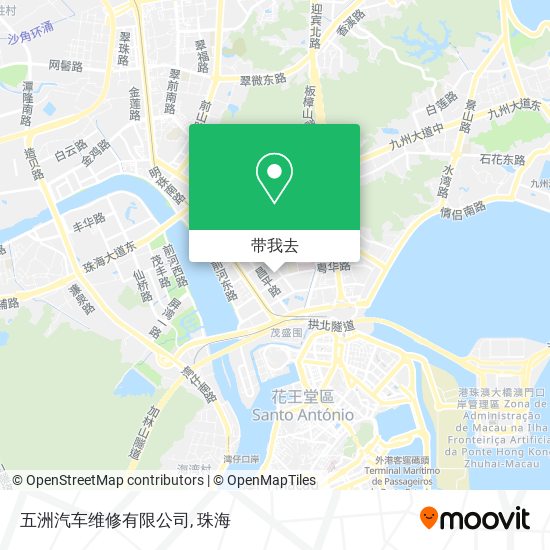 五洲汽车维修有限公司地图