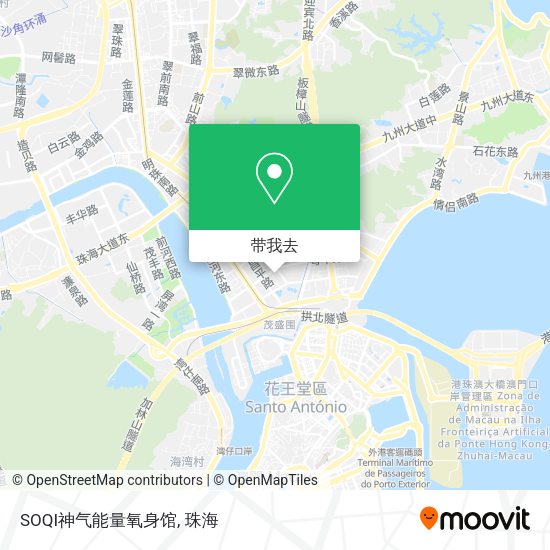 SOQI神气能量氧身馆地图