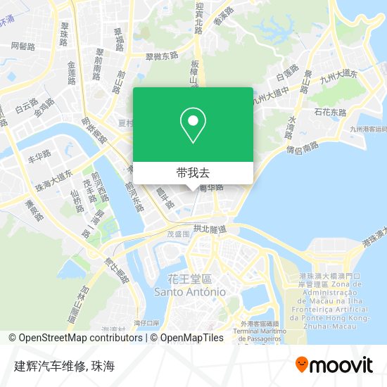 建辉汽车维修地图