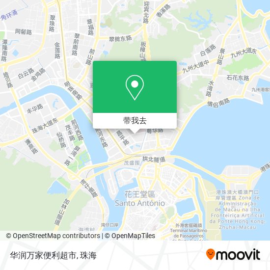 华润万家便利超市地图