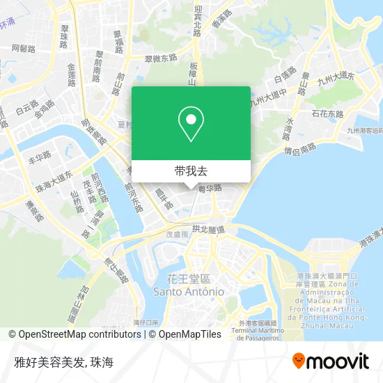 雅好美容美发地图