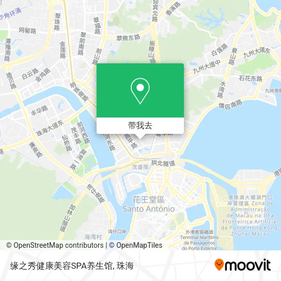 缘之秀健康美容SPA养生馆地图