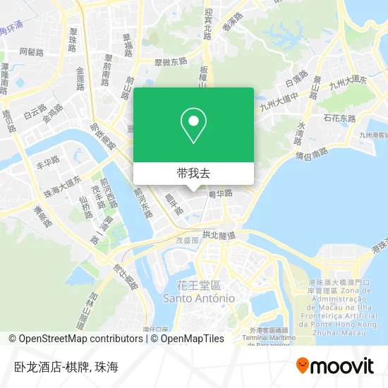 卧龙酒店-棋牌地图