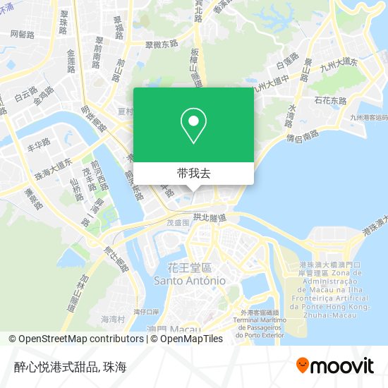 醉心悦港式甜品地图