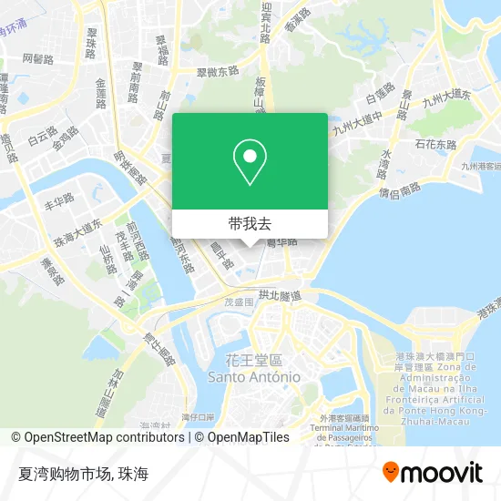 夏湾购物市场地图