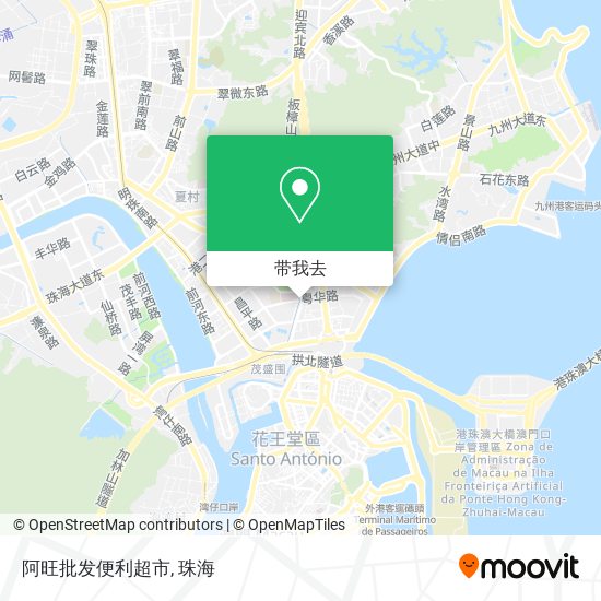 阿旺批发便利超市地图