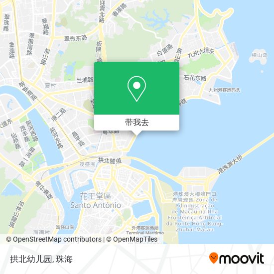 拱北幼儿园地图