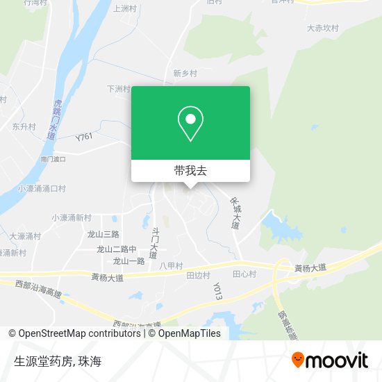 生源堂药房地图
