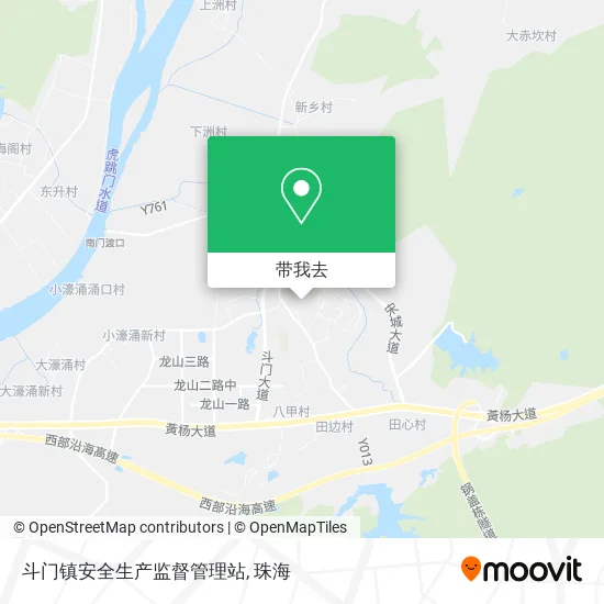斗门镇安全生产监督管理站地图