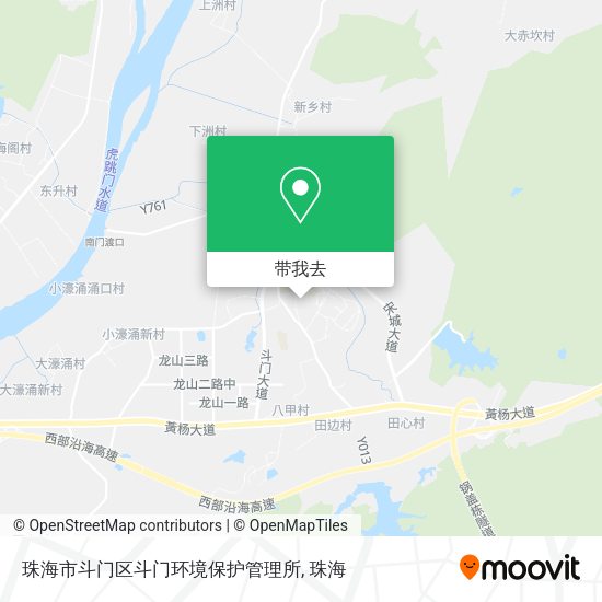 珠海市斗门区斗门环境保护管理所地图