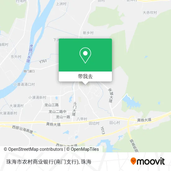 珠海市农村商业银行(南门支行)地图