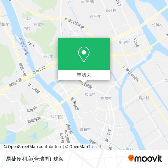 易捷便利店(合瑞围)地图