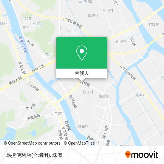 易捷便利店(合瑞围)地图
