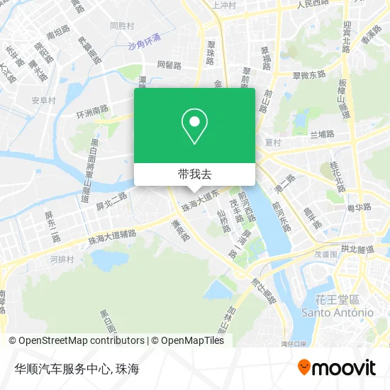 华顺汽车服务中心地图