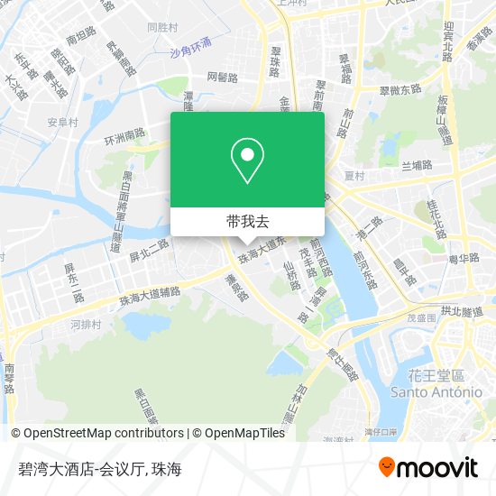 碧湾大酒店-会议厅地图