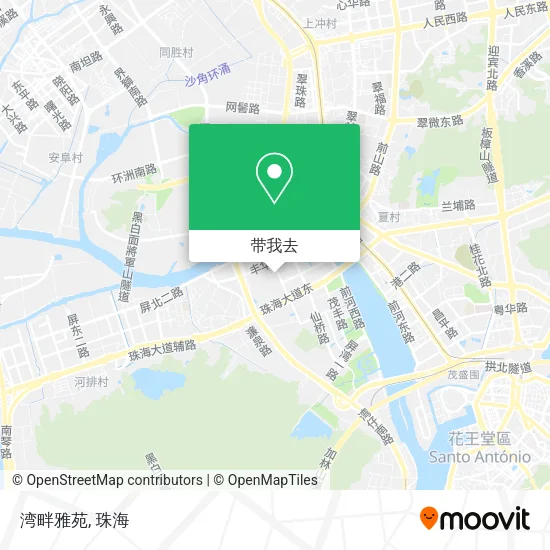 湾畔雅苑地图