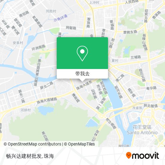 畅兴达建材批发地图