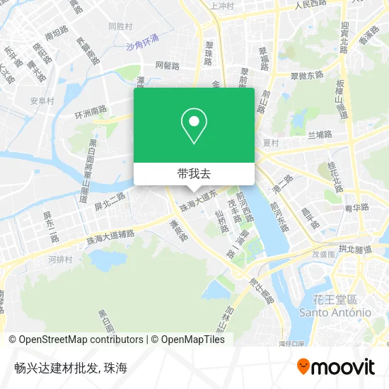 畅兴达建材批发地图
