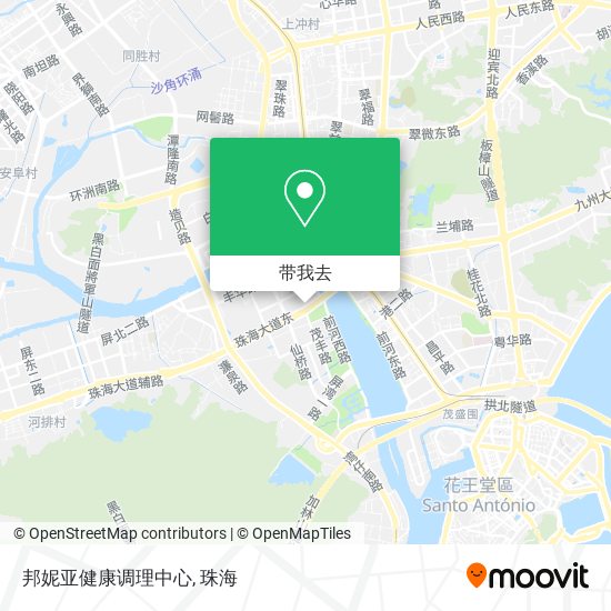 邦妮亚健康调理中心地图