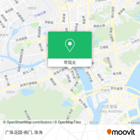 广珠花园-南门地图