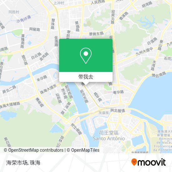 海荣市场地图