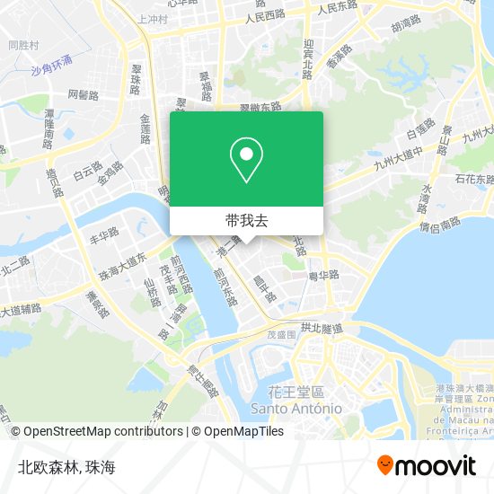 北欧森林地图