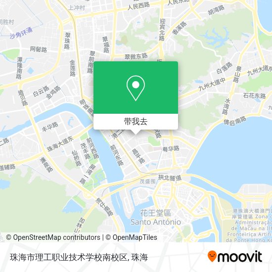 珠海市理工职业技术学校南校区地图