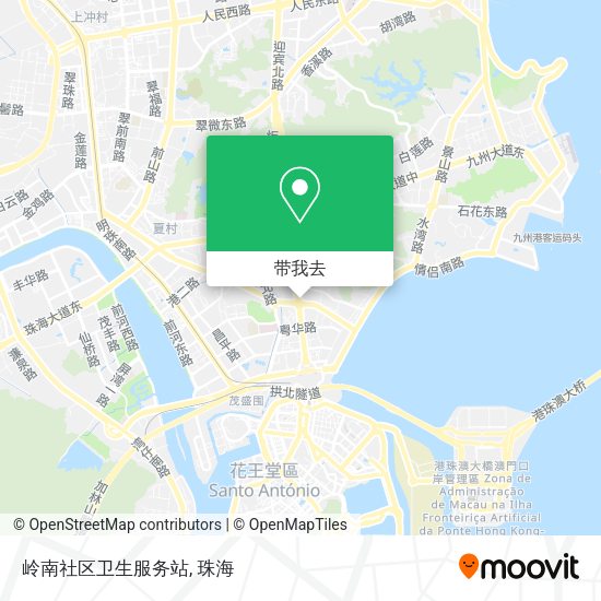 岭南社区卫生服务站地图