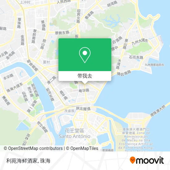 利苑海鲜酒家地图