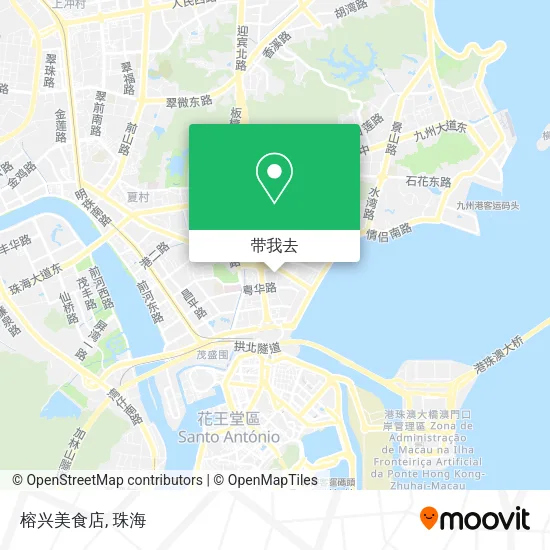 榕兴美食店地图
