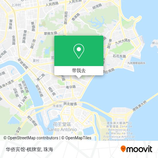 华侨宾馆-棋牌室地图