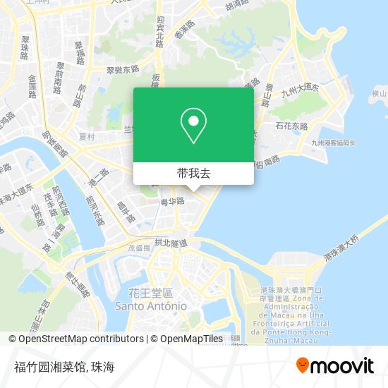 福竹园湘菜馆地图