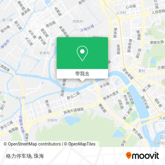 格力停车场地图
