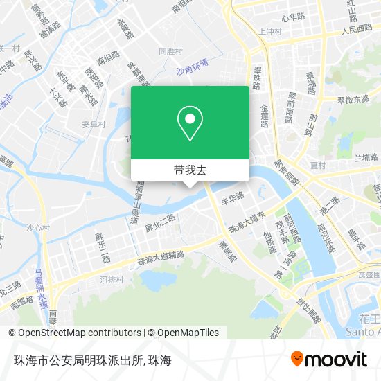 珠海市公安局明珠派出所地图