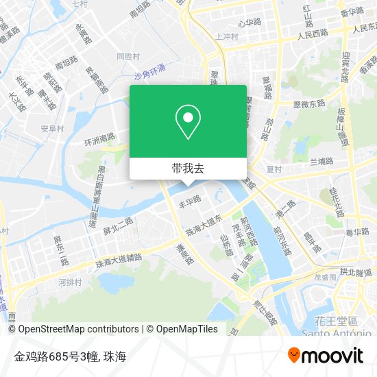 金鸡路685号3幢地图