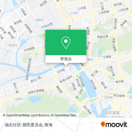 福石社区-居民委员会地图